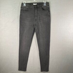 Forever 21 Womens Gray High Rise Skinny Jeans Size 29 Denim Pants